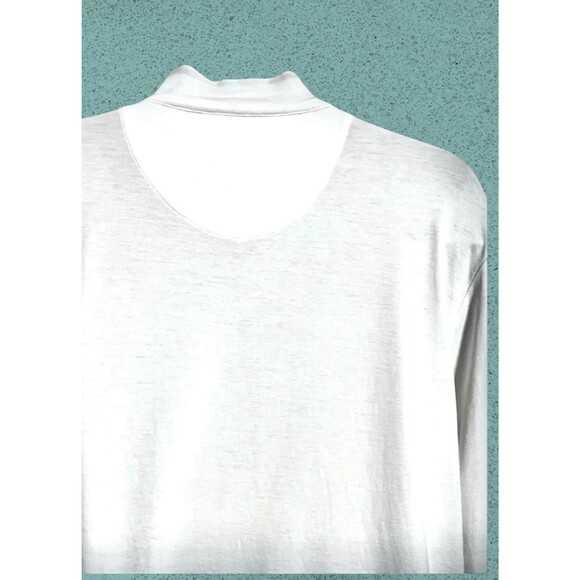 Peter Millar Masters White Quarter Zip Pullover L Augusta National Logo Golf - Picture 2 of 10